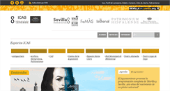 Desktop Screenshot of icas-sevilla.org