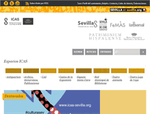 Tablet Screenshot of icas-sevilla.org
